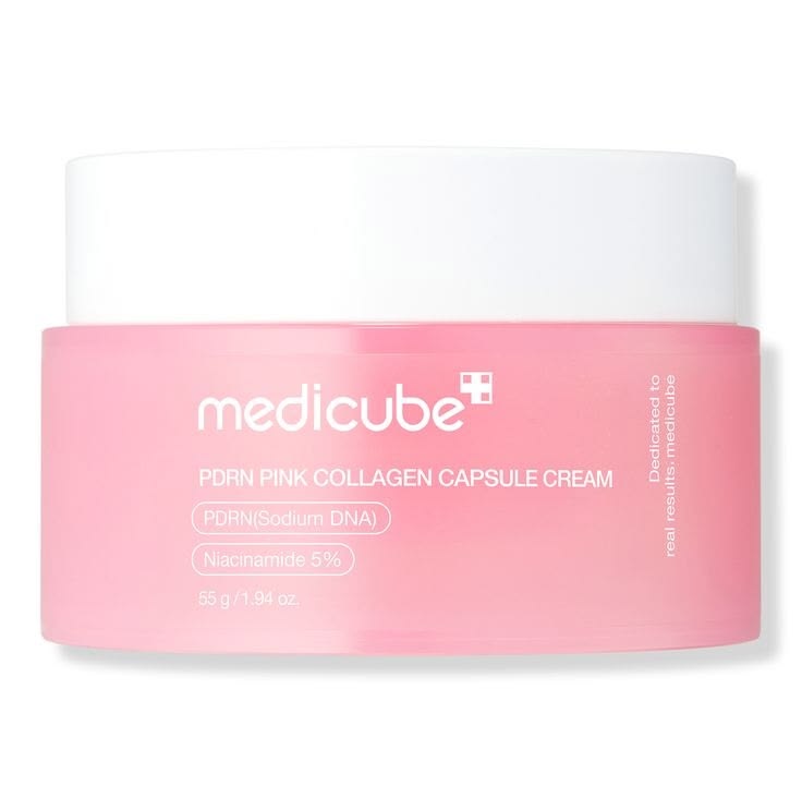 Medicube PDRN Pink Collagen Capsule Cream – Made in Korea Brightening & Firming Skincare