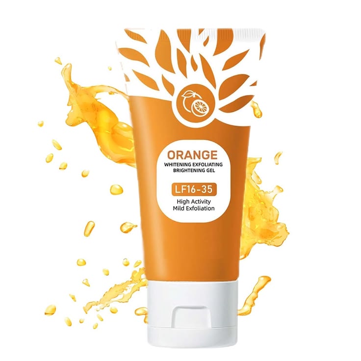 Pouqur Exfoliating Gel Orange Enzyme 100mg – Made in PRC Gentle Skin Exfoliation