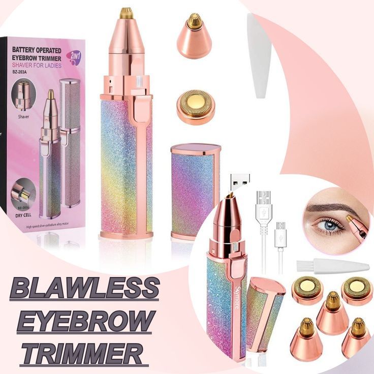 Battery Operated Eyebrow Trimmer – Quick & Painless Eyebrow Grooming