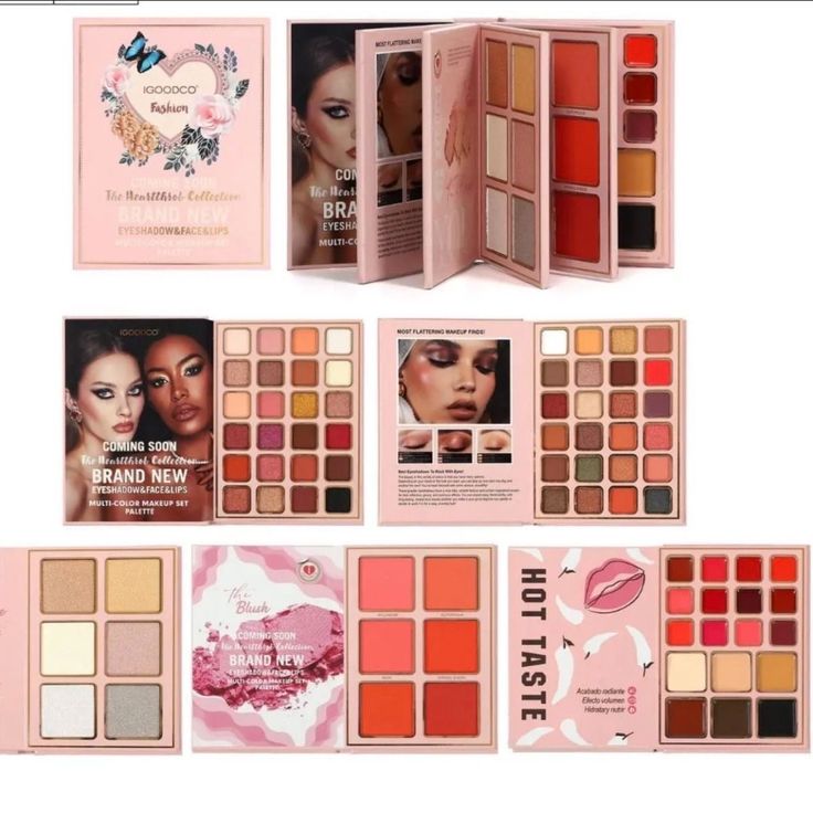 Mocallure Gorgeous 6 in 1 Palette Notebook – Complete Makeup Palette for Every Look