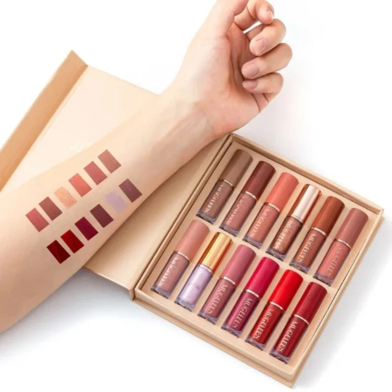 Mocallure Lipstick Full Set 12 PCS – Complete Collection of Stunning Shades
