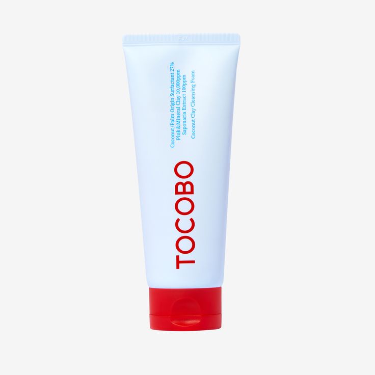 TOCOBO Clay Cleansing Foam & Cleansing Oil Set – Made in Korea Double Cleansing Solution