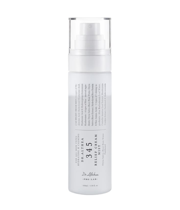Dr. Althea 345 Relief Cream Mist – Made in Korea Soothing & Hydrating Facial Mist