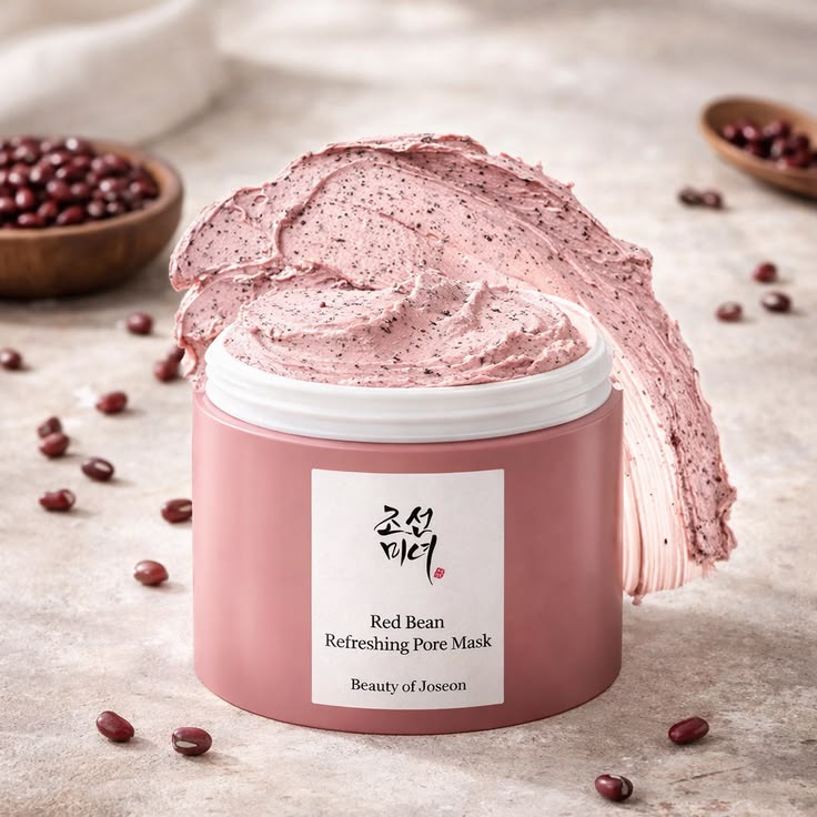 The Beauty of Josen - Red Bean Refreshing Pore Mask – Deep Pore Cleansing and Skin Refresh