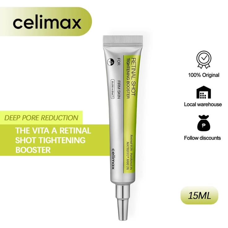 Celimax Vita A Retinal Shot – Made in Korea Anti-Aging & Skin Renewal Treatment