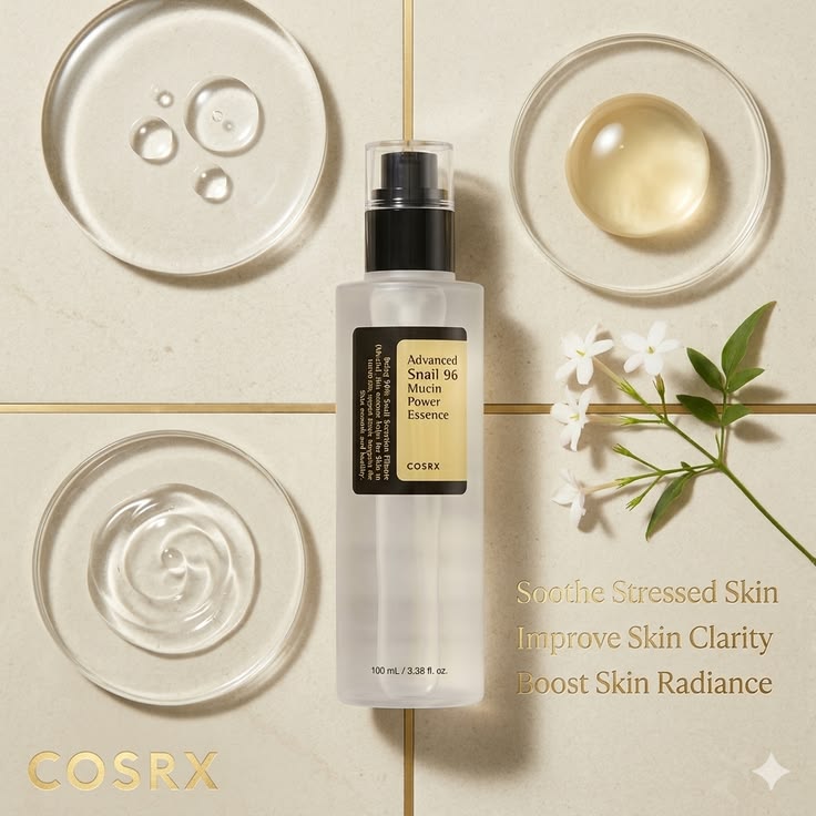 COSRX Advanced Snail Radiance Dual Essence 80ml – Hydration & Skin Brightening Care