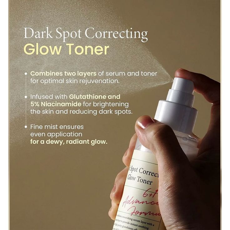 Dark Spot Correcting Glow Toner – Brightening & Hydrating Skincare Solution