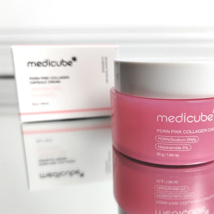 Medicube PDRN Pink Collagen Capsule Cream – Made in Korea Brightening & Firming Skincare
