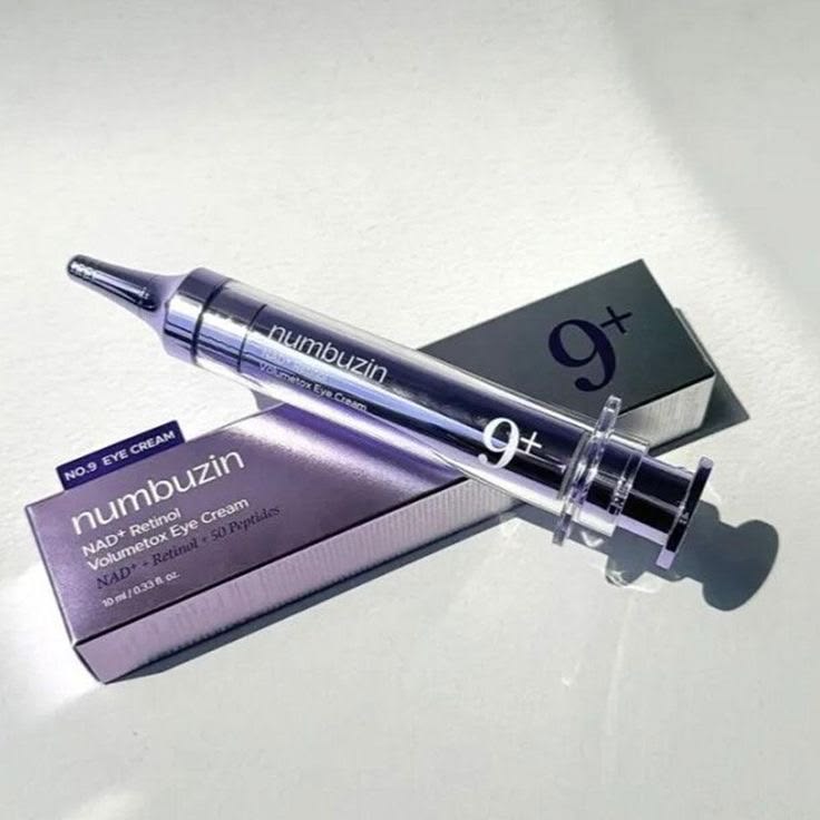 Numbuzin No.9 NAD+ Retinol Volumetox Eye Cream 10ml – Anti-Aging Eye Care Solution