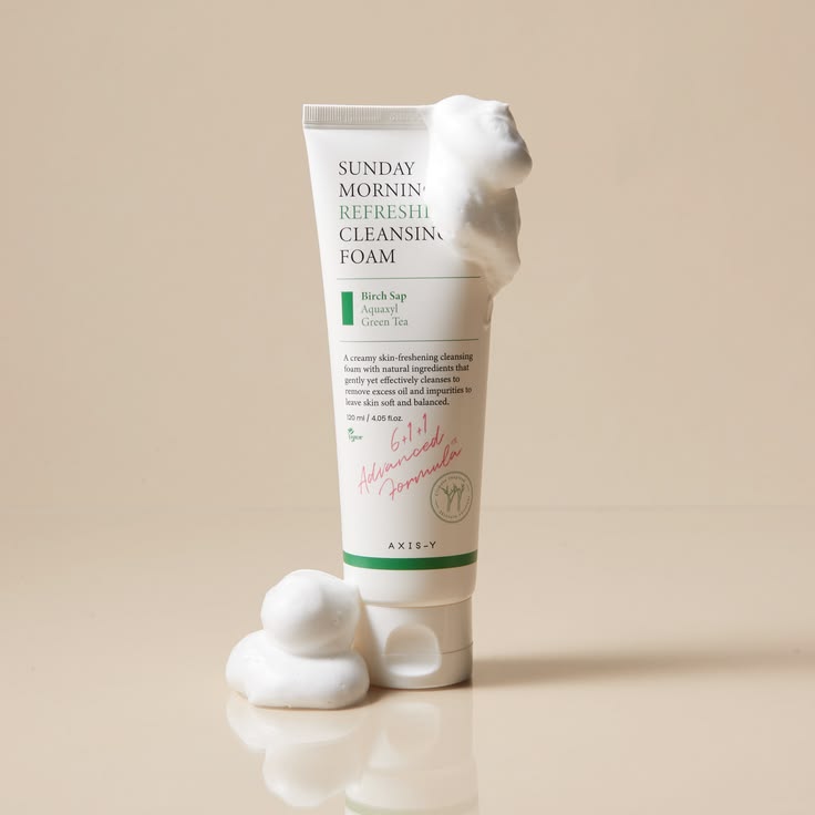 Sunday Morning Refreshing Cleansing Foam – Gentle Daily Face Cleanser