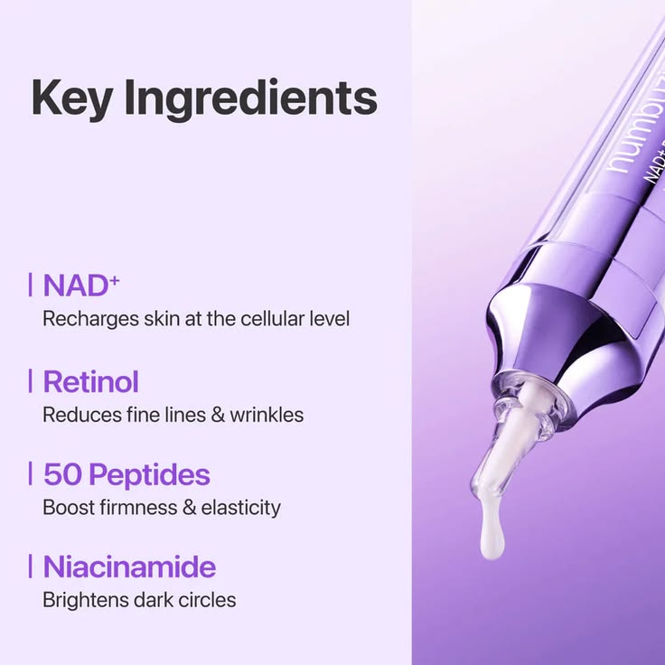 Numbuzin No.9 NAD+ Retinol Volumetox Eye Cream 10ml – Anti-Aging Eye Care Solution