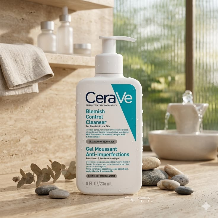 CeraVe Acne Control Cleanser – Clear Skin & Oil Control Face Wash