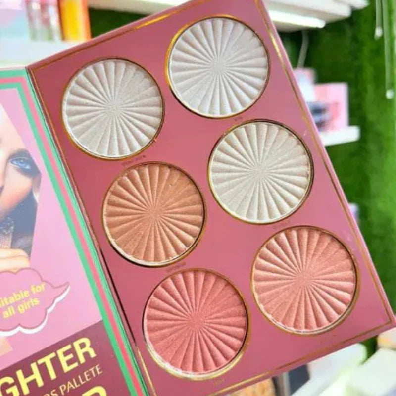 Mocallure Gorgeous 6 in 1 Palette Notebook – Complete Makeup Palette for Every Look